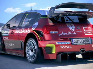 Citroen C3 WRC 2018 3D Model