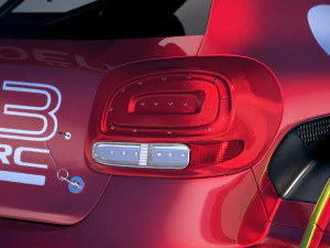 Citroen C3 WRC 2018 3D Model
