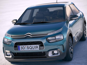 Citroen C4 Cactus 2018 Model 3D