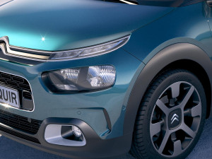 Citroen C4 Cactus 2018 Model 3D