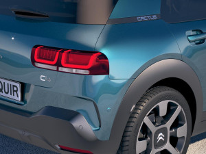 Citroen C4 Cactus 2018 Model 3D