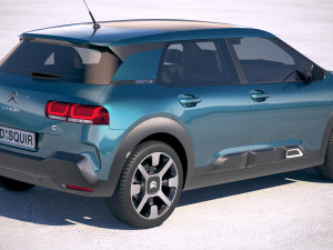 Citroen C4 Cactus 2018 Model 3D