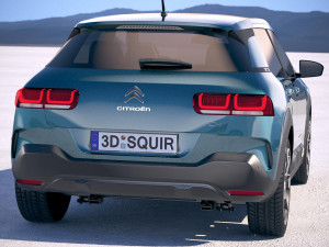 Citroen C4 Cactus 2018 Model 3D