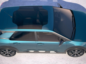 Citroen C4 Cactus 2018 Model 3D