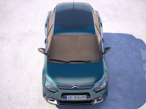 Citroen C4 Cactus 2018 Model 3D
