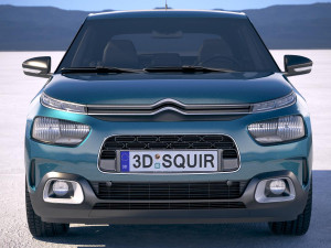 Citroen C4 Cactus 2018 Model 3D