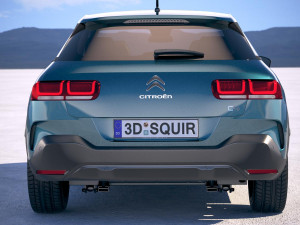 Citroen C4 Cactus 2018 Model 3D