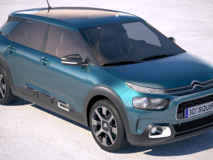 Citroen C4 Cactus 2018 Model 3D