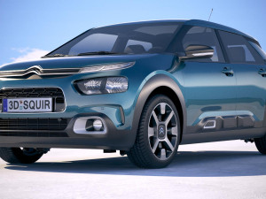 Citroen C4 Cactus 2018 Model 3D