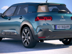 Citroen C4 Cactus 2018 Model 3D