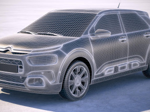 Citroen C4 Cactus 2018 Model 3D