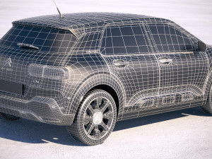 Citroen C4 Cactus 2018 Model 3D