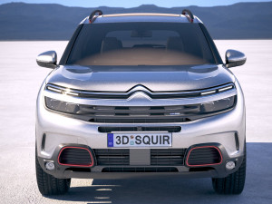 Citroen C5 Aircross 2018 3D Model
