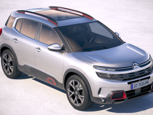 Citroen C5 Aircross 2018 3D Model