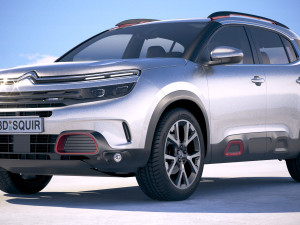 Citroen C5 Aircross 2018 3D Model