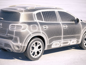 Citroen C5 Aircross 2018 3D Model