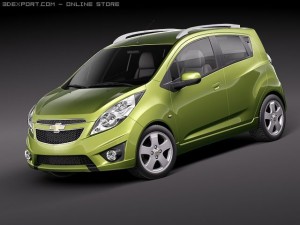 Chevrolet Spark 2010 3D मॉडल