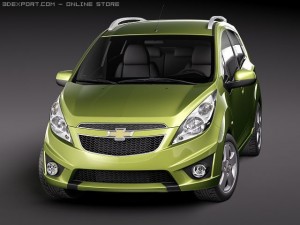 Chevrolet Spark 2010 3D Model