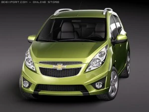 Chevrolet Spark 2010 3D Model