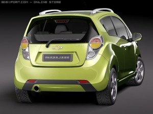 Chevrolet Spark 2010 3D Model