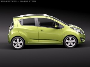 Chevrolet Spark 2010 3D Model