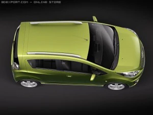 Chevrolet Spark 2010 3D Model