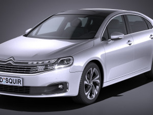 Citroen C6 2017 Modelo 3D