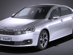 Citro&euml;n C6 2017 Modelo 3D