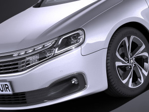 Citroen C6 2017 Model 3D