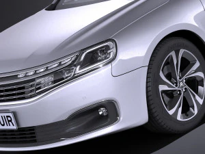 Citroen C6 2017 3D Model