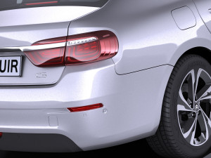 Citroen C6 2017 Model 3D