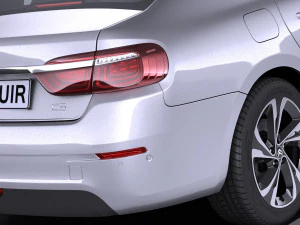 Citroen C6 2017 3D Model