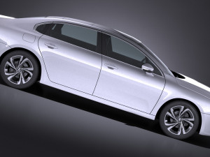Citroen C6 2017 Model 3D