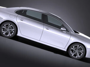 Citroen C6 2017 3D Model