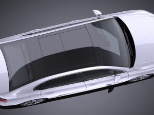 Citroen C6 2017 Model 3D
