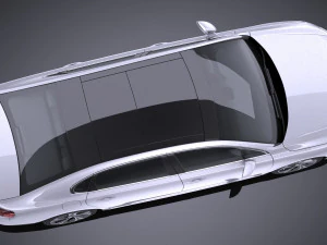 Citroen C6 2017 3D Model