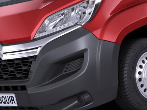 Citroen Jumper 2015-2018 3D Model