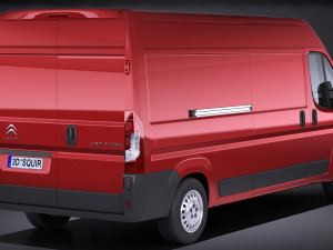 Citroen Jumper 2015-2018 3D Model