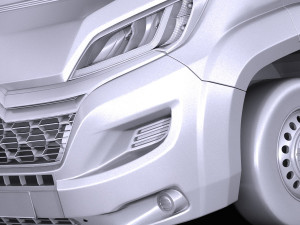 Citroen Jumper 2015-2018 3D Model