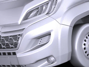 Citroen Jumper 2015-2018 3D Model