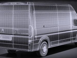 Citroen Jumper 2015-2018 3D Model