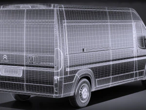 Citroen Jumper 2015-2018 3D Model