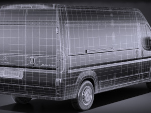 Citroen Jumper 2015-2018 3D Model