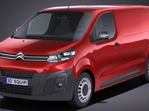 Citroen Jumpy 2018 3D Model