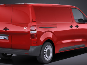 Citroen Jumpy 2018 3D Model