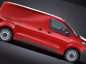 Citroen Jumpy 2018 3D Model