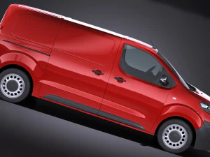 Citroen Jumpy 2018 3D Model