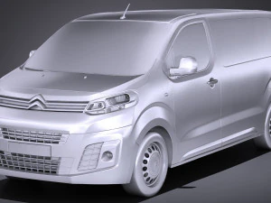 Citroen Jumpy 2018 3D Model