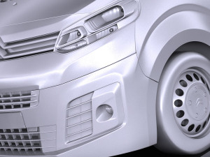 Citroen Jumpy 2018 3D Model