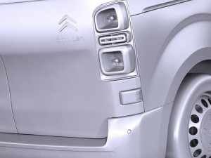 Citroen Jumpy 2018 3D Model